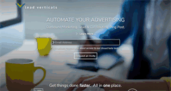 Desktop Screenshot of leadverticals.com